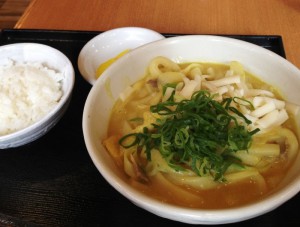 「千吉」カレーうどん