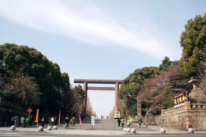 靖国神社の大鳥居