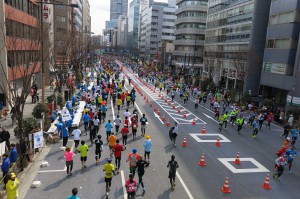 「東京マラソン２０１４」東日本橋からレポート