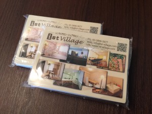 istvillageポケットティッシュ